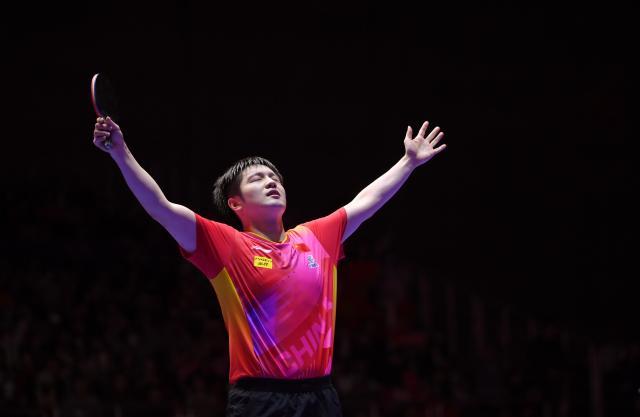 樊振东独得两分 中国男乒逆转韩国晋级世乒赛决赛